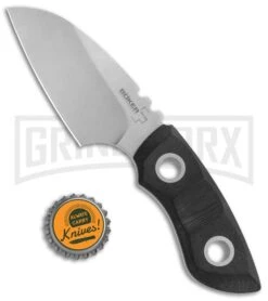 Boker Plus Voxnaes PryMate Pro Black Micarta Fixed Blade Knife(2.95" Satin) -Boker Shop Boker Plus Voxnaes PryMate Pro Micarta SW 02BO016 BHQ 111253 jr bottlecap large