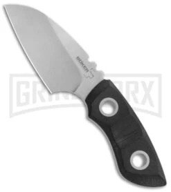 Boker Plus Voxnaes PryMate Pro Black Micarta Fixed Blade Knife(2.95" Satin)
