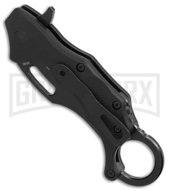 Boker Plus Wildcat Black Karambit Folding Knife - Black Plain 5 Boker Plus Wildcat Black Karambit Folding Knife - Black Plain - Image 3