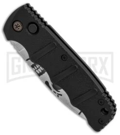 Boker Kalashnikov Skull Black Automatic Knife - D2 Dagger Stonewash Plain -Boker Shop Boker Skull Kalashnikov Dagger SW BHQ 75532 er spine large