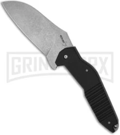 Boker S2 Folding Knife - Stonewash Plain