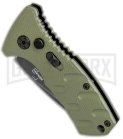 Boker Stubby Strike OD Green Automatic Knife - Black Stonewash 7 Boker Stubby Strike OD Green Automatic Knife - Black Stonewash -Boker Shop Boker Stubby Strike CA Legal Auto OD Green Smokewash 01BO442NSOI BHQ 99648 jr spine large