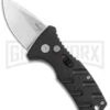 Boker Stubby Strike Black Automatic Knife - Stonewash -Boker Shop Boker Stubby Strike CA Legal Auto SW 01BO440NSOI BHQ 99646 jr large