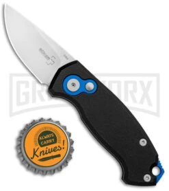 Boker Vox Kompakt CA Legal Automatic Knife - Drop Point Stonewash Plain -Boker Shop Boker Vox Kompakt CA Legal Auto Knife SW 01BO625NSOI BHQ 95713 jr bottlecap 1 large