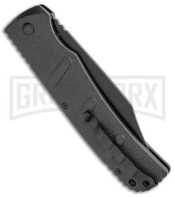 Boker XXL Kalashnikov Automatic Knife - Black Bowie 9 Boker XXL Kalashnikov Automatic Knife - Black Bowie -Boker Shop Boker XXL Kalashnikov Bowie Auto Black BHQ 99623 jr side large