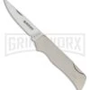 Boker Titan II Titanium Folding Knife - Satin Plain 2 Boker Titan II Titanium Folding Knife - Satin Plain -Boker Shop Boker titan ii folder 112009 large