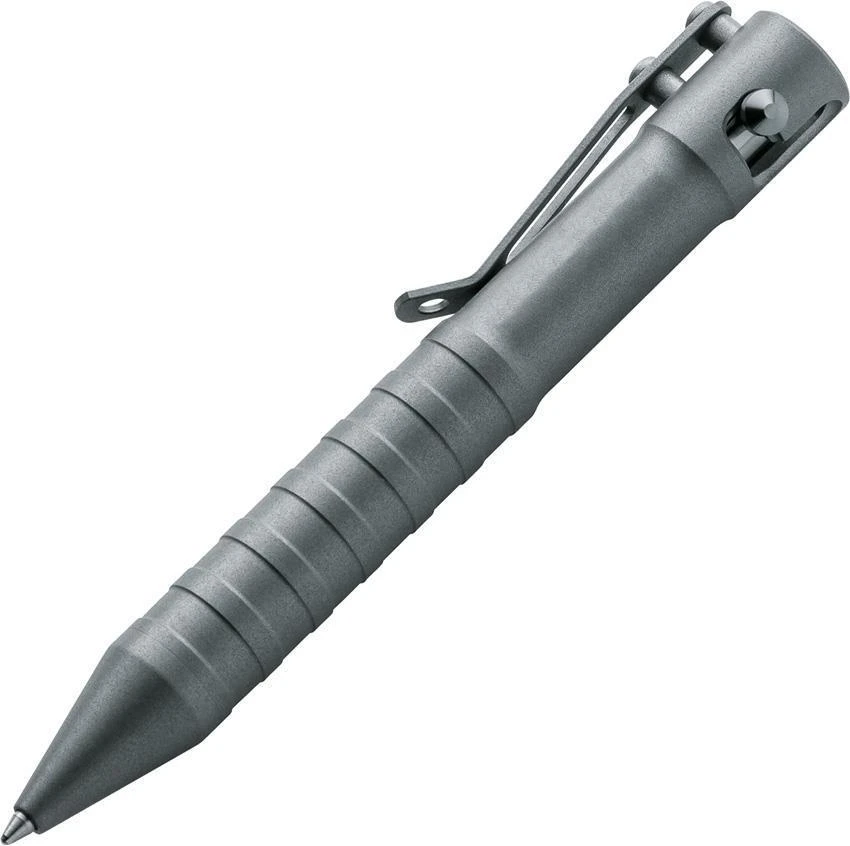 Boker Plus Gray Matte Finish Machine Aluminum Tactical KID Cal 50 Pen P09BO093 5 Boker Plus Gray Matte Finish Machine Aluminum Tactical KID Cal 50 Pen P09BO093 - Image 3