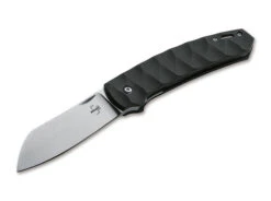Discontinued Boker Plus Haddock Pro Folding Knife Black G10 Handle D2 Plain Edge 01BO232