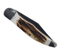 Boker Traditional Series 2.0 Hunter 2 Blade Folding Knife Stag Handle D2 Plain Edge 110840ST -Boker Shop bOKER 110840sST 02 90451.1676061923