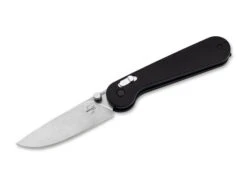 Boker Hebdo Folding Knife Black G10 Handle Nitro-V Plain Edge Stonewash Finish 01BO899