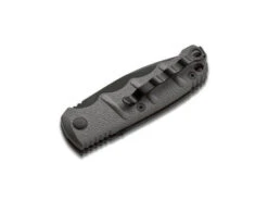 Boker KALS Mini Auto Knife Black Aluminum Handle D2 Partially Serrated Edge 01KALS96