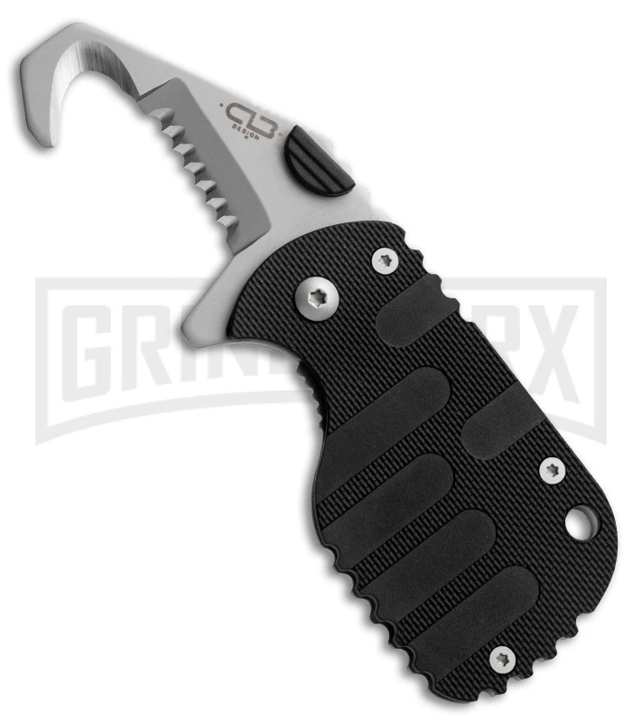 Boker Rescom Subcom Compact Folding Knife - Bead Blast Serr 3 Boker Rescom Subcom Compact Folding Knife - Bead Blast Serr