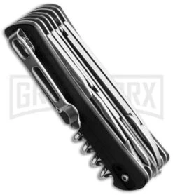 Boker Plus City 4 Tech-Tool Black G-10 Folding Knife - Polish Plain -Boker Shop boker 01bo806 side cm large 1