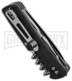 Boker Plus City 6 Tech-Tool Black G-10 Folding Knife - Satin Plain -Boker Shop boker 01bo808 side cm large 1