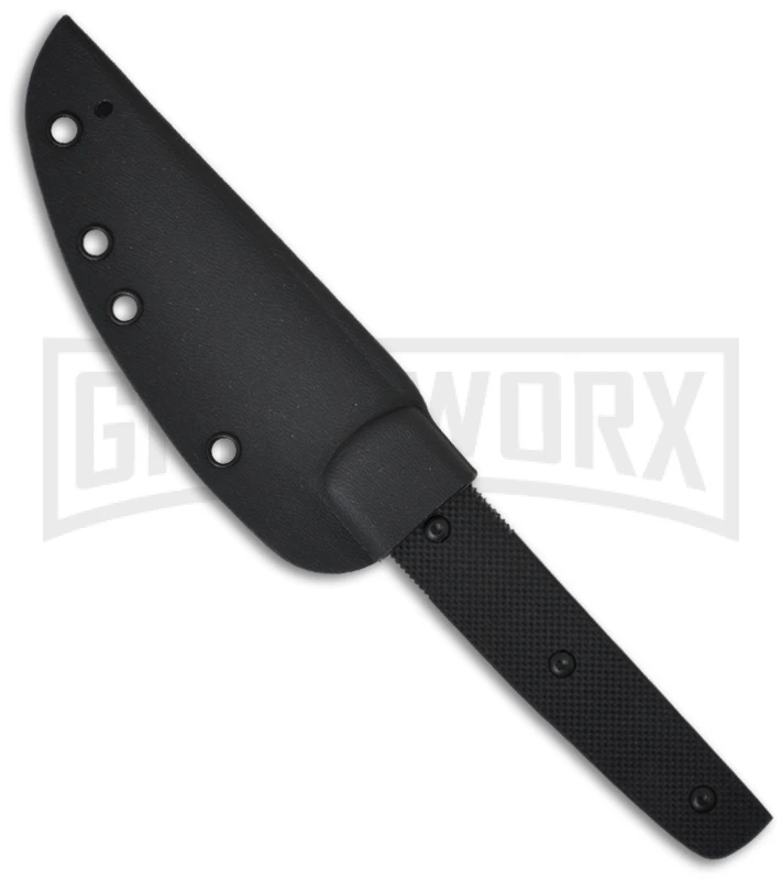 Boker Plus Elegance Kwaito Black Fixed Blade Knife - Satin Plain 4 Boker Plus Elegance Kwaito Black Fixed Blade Knife - Satin Plain - Image 2