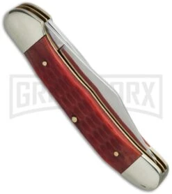 Boker Copperhead Jigged Red Bone Pocket Knife 5 Boker Copperhead Jigged Red Bone Pocket Knife -Boker Shop boker 110746 side cm large