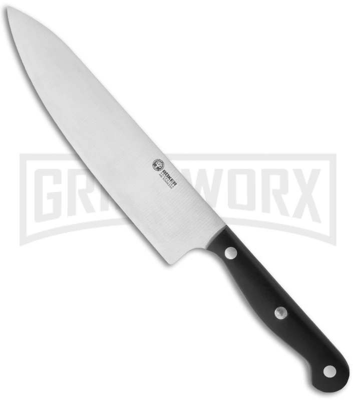 Boker Arbolito 03BA8307 7" Chef's Knife Fixed Blade - Satin Plain 3 Boker Arbolito 03BA8307 7" Chef's Knife Fixed Blade - Satin Plain