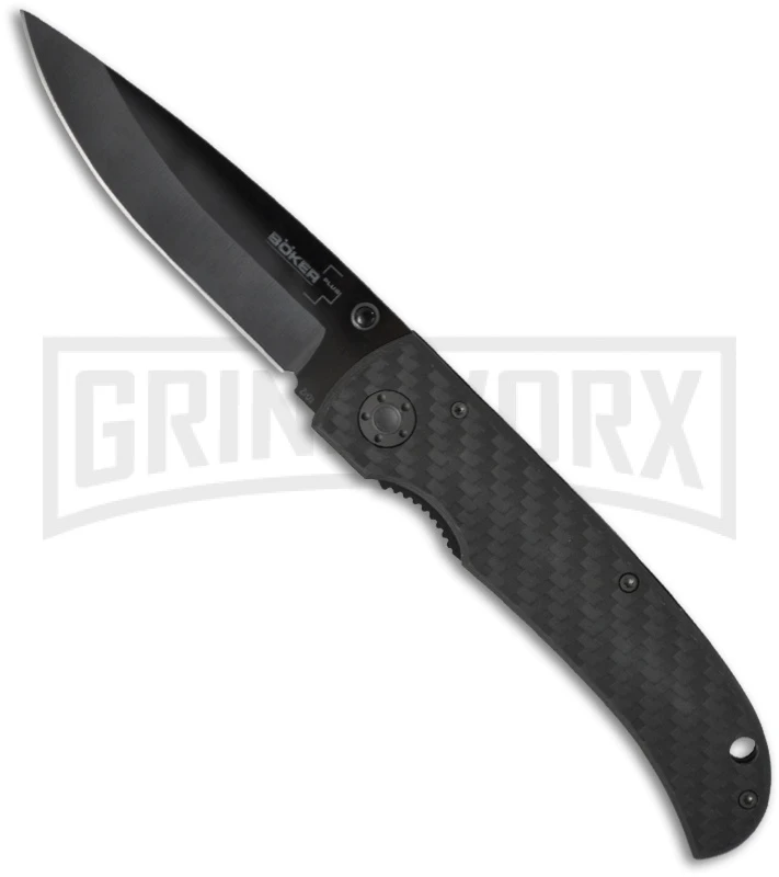 Boker Plus Anti-Grav Carbon Fiber Folding Knife - Ceramic Black 3 Boker Plus Anti-Grav Carbon Fiber Folding Knife - Ceramic Black