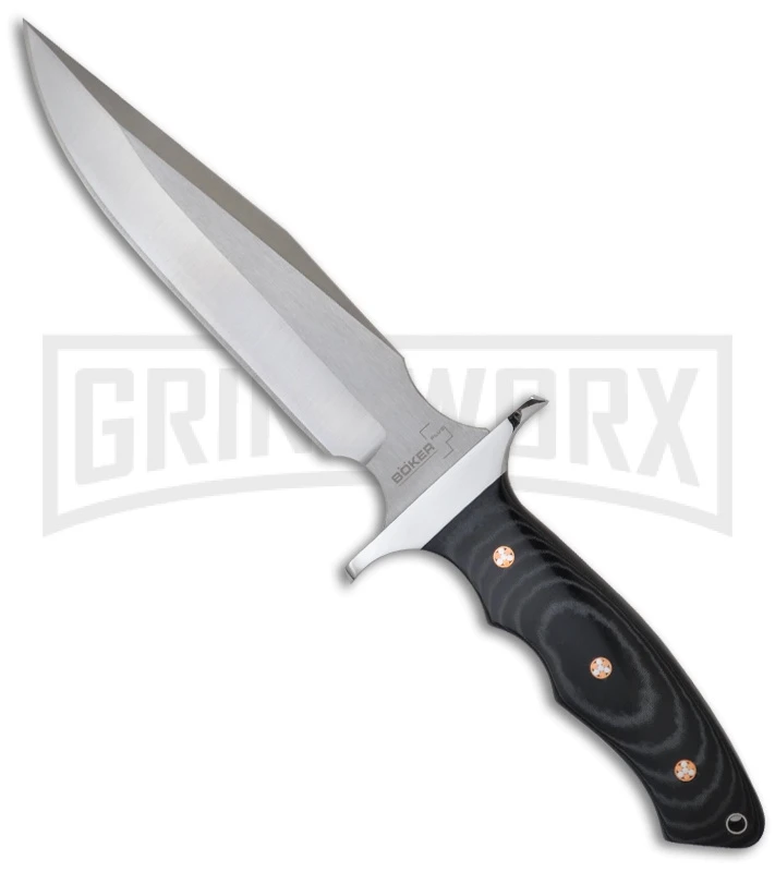Boker Plus Valkyrie Fixed Blade Knife - Satin Plain 3 Boker Plus Valkyrie Fixed Blade Knife - Satin Plain