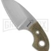 Boker VoxKnives Gnome Fixed Blade Knife - Satin Plain -Boker Shop boker fixed voxknives gnome 02bo270 large