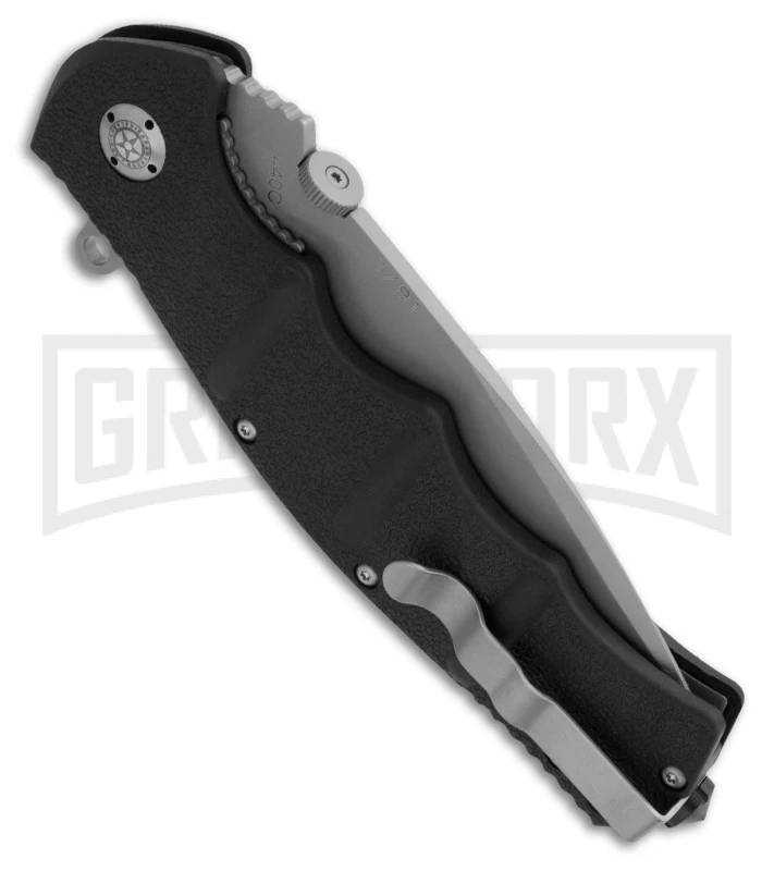 Boker Plus Black Kalashnikov 101 Folding Knife - Black Serr 4 Boker Plus Black Kalashnikov 101 Folding Knife - Black Serr - Image 2