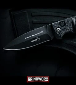 Boker Kalashnikov Black Automatic Knife - D2 Dagger Smokewash Plain -Boker Shop boker kalashnikov dagger black sw BHQ 25999 dl large