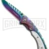 Boker Magnum Pearl Rainbow Folding Knife - Spectrum Plain -Boker Shop boker magnum 01lg805 spectrum pearl BHQ 19529 jr large