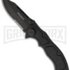 Boker Magnum Stout Folding Knife - Black Serr 1 Boker Magnum Stout Folding Knife - Black Serr -Boker Shop boker magnum 01mb408 large