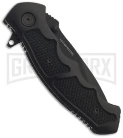 Boker Magnum Special Agent Folding Knife - Black Serr 5 Boker Magnum Special Agent Folding Knife - Black Serr -Boker Shop boker magnum 01mb830 back large