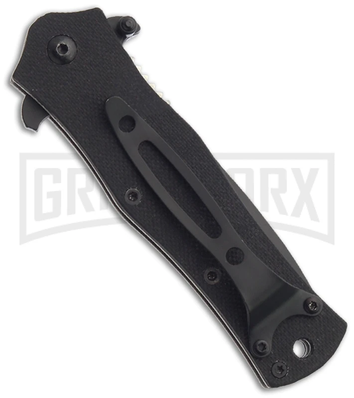 Boker Magnum Agent Folding Knife - Black Plain 4 Boker Magnum Agent Folding Knife - Black Plain - Image 2