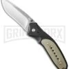 Boker Magnum Ypsilon Tan G-10 Folding Knife - Satin Plain 1 Boker Magnum Ypsilon Tan G-10 Folding Knife - Satin Plain -Boker Shop boker magnum 01sc421 cm large