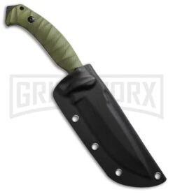 Boker Magnum Persian Fixed Blade Knife Green G-10 -Boker Shop boker magnum 02lg115 sheaht jm large