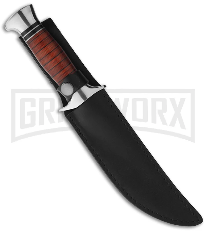Boker Magnum Scout Fixed Blade Knife - Satin Plain 4 Boker Magnum Scout Fixed Blade Knife - Satin Plain - Image 2
