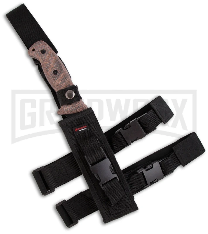 Boker Magnum Desert Warrior Fixed Blade Knife - Black Plain 4 Boker Magnum Desert Warrior Fixed Blade Knife - Black Plain - Image 2