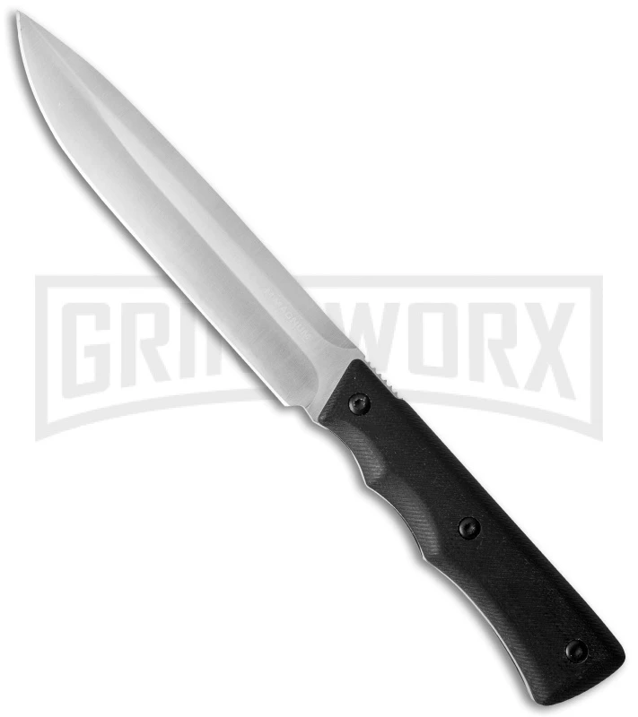 Boker Magnum Mike Papa Fixed Blade Knife - Satin Plain 3 Boker Magnum Mike Papa Fixed Blade Knife - Satin Plain