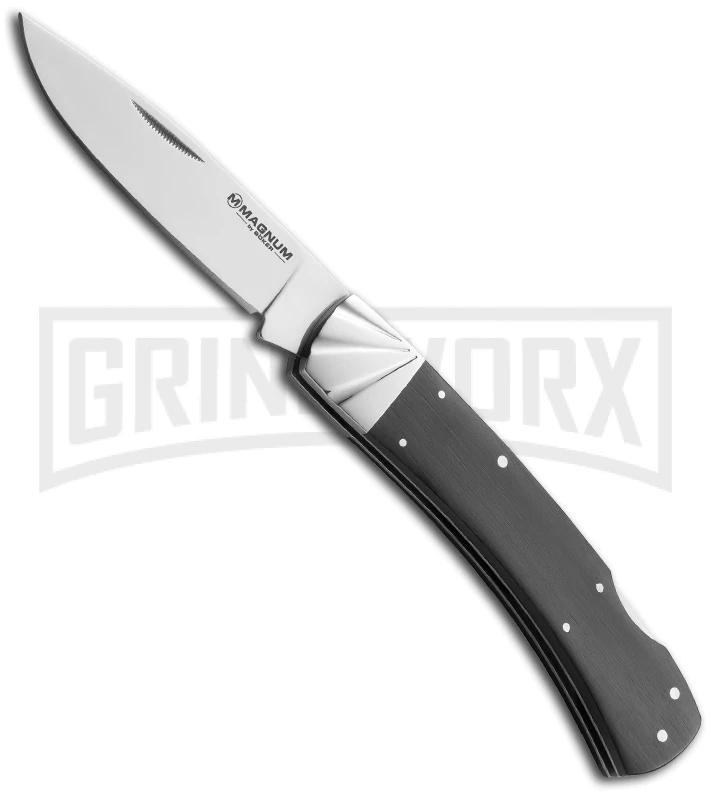 Boker Magnum Big Woods Folding Knife - Satin Plain 3 Boker Magnum Big Woods Folding Knife - Satin Plain