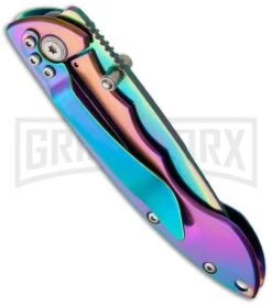 Boker Magnum Blaze Folding Knife - Spectrum Plain -Boker Shop boker magnum blaze 01mb255 side large