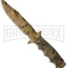 Boker Magnum Camo Bowie Fixed Blade Knife - Plain -Boker Shop boker magnum camo bowie 02mb208 large