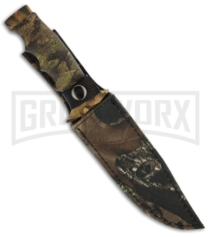 Boker Magnum Camo Bowie Fixed Blade Knife - Plain 4 Boker Magnum Camo Bowie Fixed Blade Knife - Plain - Image 2