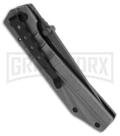 Boker Magnum Code Gray Folding Knife - Gray Plain 5 Boker Magnum Code Gray Folding Knife - Gray Plain -Boker Shop boker magnum code gray 01mb103 side large