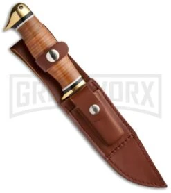 Boker Shop -Boker Shop boker magnum duck head bowie 02mb598 sheath large