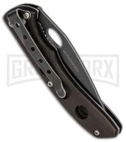Boker Magnum Four Folding Knife - Black Plain -Boker Shop boker magnum four folding wood black wash 01ry113 side large