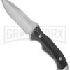 Boker Magnum Highlands Ranger Black Micarta Fixed Blade Knife - Bead Blast Plain -Boker Shop boker magnum highlands ranger 02mb522 large