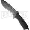 Boker Magnum Khucom Fixed Blade Knife - Black Plain 1 Boker Magnum Khucom Fixed Blade Knife - Black Plain -Boker Shop boker magnum khucom 02mb523 large