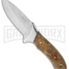 Boker Magnum Macro Stubby Fixed Blade Knife - Satin Plain -Boker Shop boker magnum macro stubby 02ry6197 large