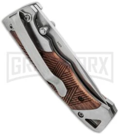Boker Magnum Master Craftsmen 5 Folding Knife - Satin Plain -Boker Shop boker magnum master craftsman 5 01sc309 side cm large