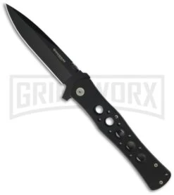 Boker Magnum Power Trooper Folding Knife - Black Plain