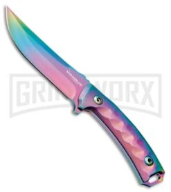 Boker Magnum Rainbow Unicorn Spectrum Fixed Blade Knife - Spectrum Plain