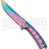 Boker Magnum Rainbow Unicorn Spectrum Fixed Blade Knife - Spectrum Plain -Boker Shop boker magnum rainbow unicorn spectrum BP 30177 jr large