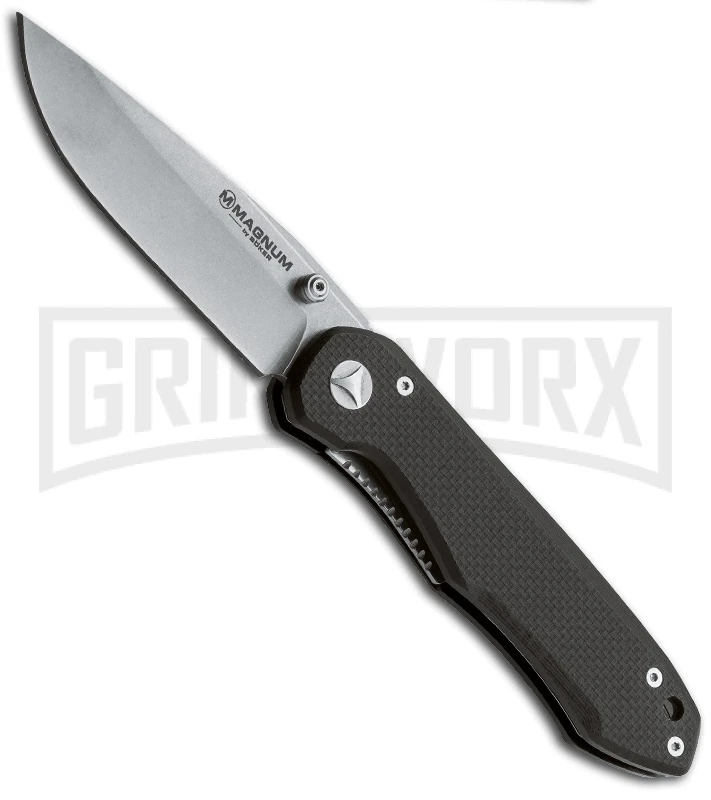 Boker Magnum X-Over Folding Knife 01EL006 (3.54" Plain) 3 Boker Magnum X-Over Folding Knife 01EL006 (3.54" Plain)
